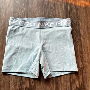 Light blue 5in Nike shorts